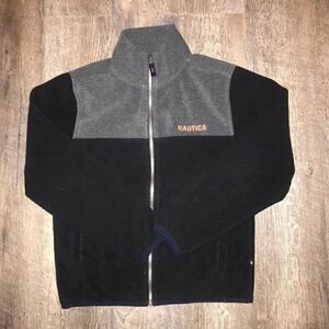 Nautica Boys Fleece Jacket: Medium